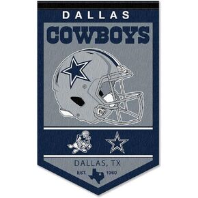 Dallas Cowboys Heritage History Banner Pennant