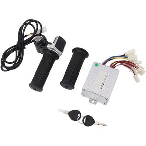 Throttle Grip with Lock, Anti Aging Motor Brushed Speed Controller Power Display Low Failure Rate 24V 350W for Razor MX350 Electric Scooter