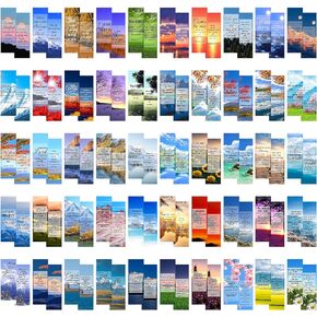 200 Pcs 40 Style Bible Verse Bookmarks with Hollow Cross Inspirational Scripture Christian Book Marks Motivational Book Markers Bible Bookmark for Women MenReligious Gift Church Supplies