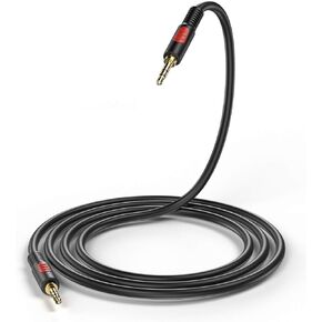 LDKCOK 3.5mm Male to Male Audio Aux Cable 6ft, AUX Cable for Beats Headphones, iPods, iPhones, iPads, Home/Car Stereos and More