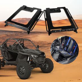 PSLER UTV RZR Adjustable Seat Lowering and Reclining Bases Adapter RZR Seat Recline Drop Brackets RZR Replacement Seat Mounts for RZR 800,900,S 1000,XP 1000,XP Turbo,Turbo S,RS1,General Accessories