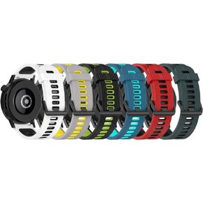 Watch Bands Compatible for Garmin forerunner 255/255 Music/265 Watch Band Strap Replacement Bracelet for FITVII H56/FT26 Fitness Tracker 1.7 inch