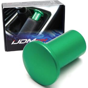 iJDMTOY Sports Blue Billet Aluminum Handbrake Tip Press Button Compatible with 2013-2016 Scion FR-S, 2017-2021 Toyota 86, 2013-2021 BRZ