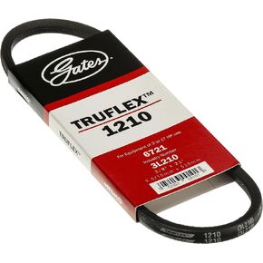 Gates 1210 Truflex FHP Low Horse-Power V-Belt, Black
