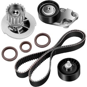 SCITOO Engine Timing Belt Kit Fits 2004 2005 2006 2007 2008 for Chevrolet Aveo/2007 2008 for Chevrolet Aveo5 1.6L DOHC L4 16V VIN 6 E-TEC II