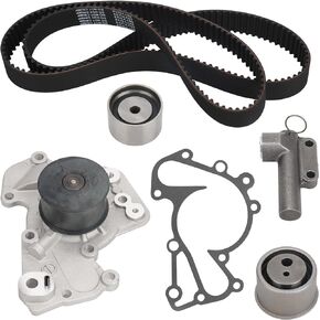 DRIVESTAR Engine Timing Belt Kit with Water Pump 2001-2006 for Kia Optima 2005-2010 Sportage,2001-2006 for Hyundai Santa Fe Sonata Tucson 2.7L