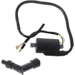 Motorcycle Ignition Coil 30501-292-672 30500-312-007 Replacement for Honda Twin CB350 CB450 CB500 CL350 CL450 Black