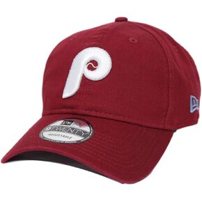 New Era Philadelphia Phillies 9Twenty MLB Core Classic Adjustable Hat - Red