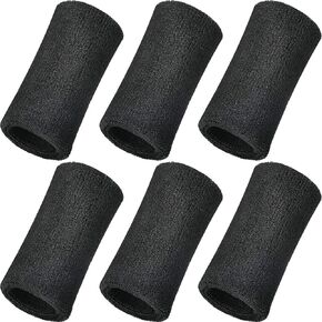 6 Inch Wristbands Sport Long Wrist Bands Sweatband Elastic Athletic Wrist Bands Armbands for Gymnastics Tennis Outdoor Activity