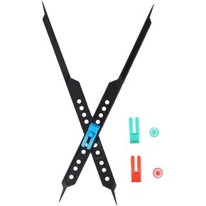 Proportional Scale Divider Drawing Tool, 10 Inches Artist Drawing Tool Multifunction Adjustable Drafting Tool Scale Divider for Art Drawing(Black)