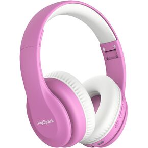 Kids Bluetooth Headphones, Lightweight Kids Wireless Headphones for Kids, 85/94dB Volume Limited, 60 Hours Playtime, Bluetooth 5.3, Over-Ear Toddler Headphones with Built-in Mic-Blue