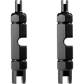 أداة إزالة الصمام الأساسية - أداة شد صمام الدراجة الأساسية 3 في 1 لكل من تطبيق إطار الدراجة صمام شريدر وبريستا - اختر اللون in Kuwait