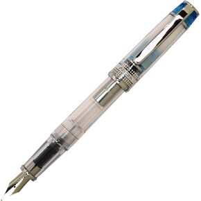 Pilot Prera Iro-Ai Medium-Nib Transparent Black Body Fountain Pen (FPRN-350R-TBM)