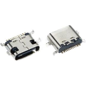 2Pcs Type-C Replacement USB Charging Port Dock Connector Repair for ONN Tablet Gen 2 100011886