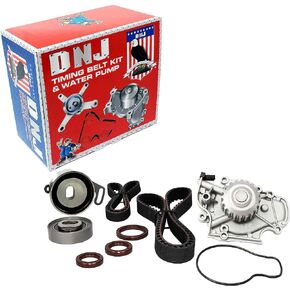 DNJ TBK214WP Timing Belt Kit with Water Pump/for 1994-2002 / Acura, Honda, Isuzu/Accord, CL, Oasis, Odyssey / 2.2L, 2.3L / SOHC / 16V / 2156cc, 2234cc, 2254cc / F22B1, F23A1, F23A4, F23A5, F23A7