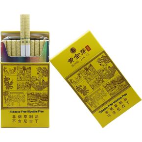 YFIONE-Herbal Cigarettes- Tobacco Free, Nicotine Free, 2 Packs-40 Smokes
