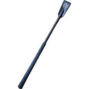 Riding 18" Crop for Horse, Golf Handle Equestrian Whip with Wide Genuine Leather Slapper, Great for Beginners