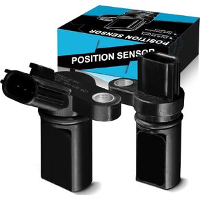 Camshaft Position Sensor for:-Nissan Altima Maxima 2002 2003 2004 2005 2006 2007 2008 Murano Quest 350Z for:-Infinit FX35 G35 I35 M35, 3.5L V6, 23731AL61A 237316J90B(2pcs)