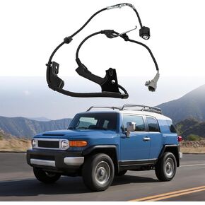 ABS Wheel Speed Sensor Front Left Compatible with 2010-2020 Toyota 4Runner Toyota FJ Cruiser Lexus GX460 Replace 89516-60270 8951660270