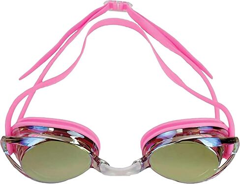 Water Gear Metallic Vision Swim Goggles - Anti-Fog Junior Fit for Competition - Comfortable and Durable in Saudi Arabia