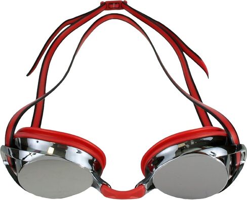 Water Gear Metallic Vision Swim Goggles - Anti-Fog Junior Fit for Competition - Comfortable and Durable in Saudi Arabia