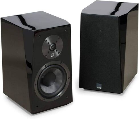 سماعات SVS Ultra Bookshelf - زوج (أسود بيانو لامع) in Kuwait