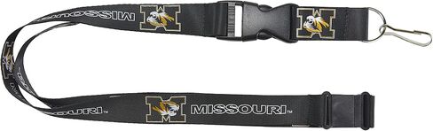 aminco NCAA unisex Ncaa Team Lanyard, Black in Saudi Arabia
