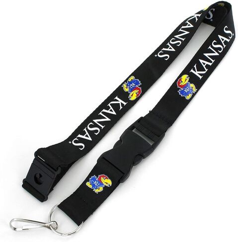 aminco NCAA unisex Ncaa Team Lanyard, Black in Saudi Arabia