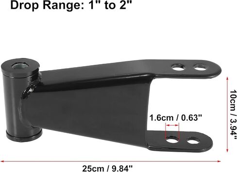 X AUTOHAUX 1 Pair 1" to 2" Car Adjustable Lowering Leveling Parts Drop Shackles for Ford F-150 2015-2019 in Saudi Arabia