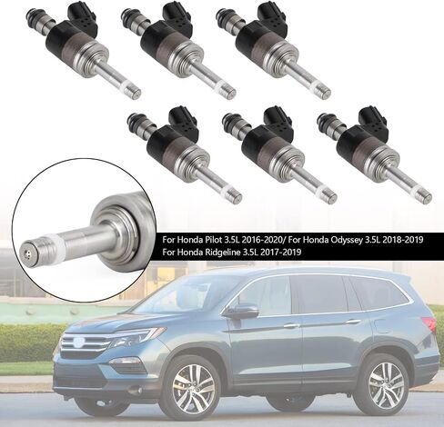 1PCS Fuel Injectors Fit For Honda Pilot 3.5L 2016-2020,Odyssey 3.5L 2018-2019,Ridgeline 3.5L 2017-2019,Fuel Injector Nozzle Replaces 16010-RLV-305, 16010-RLV-315, 16010RLV305, 16010RLV315 in Saudi Arabia
