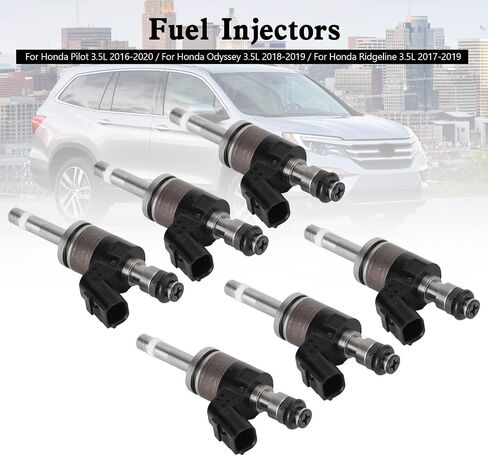 1PCS Fuel Injectors Fit For Honda Pilot 3.5L 2016-2020,Odyssey 3.5L 2018-2019,Ridgeline 3.5L 2017-2019,Fuel Injector Nozzle Replaces 16010-RLV-305, 16010-RLV-315, 16010RLV305, 16010RLV315 in Saudi Arabia