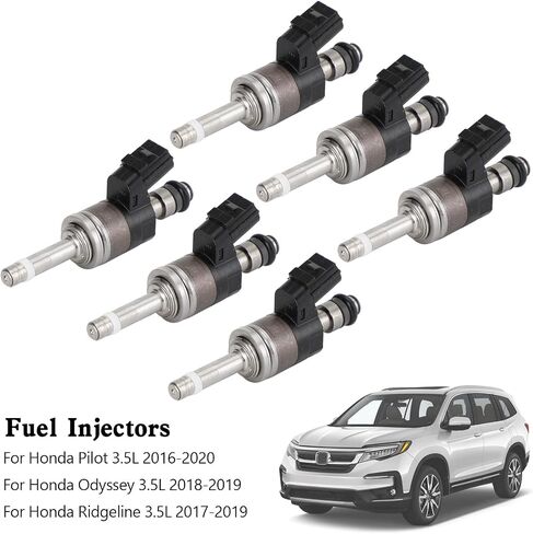 1PCS Fuel Injectors Fit For Honda Pilot 3.5L 2016-2020,Odyssey 3.5L 2018-2019,Ridgeline 3.5L 2017-2019,Fuel Injector Nozzle Replaces 16010-RLV-305, 16010-RLV-315, 16010RLV305, 16010RLV315 in Saudi Arabia