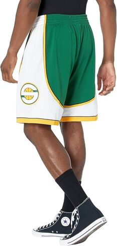 ميتشل آند نيس NBA Swingman Road Shorts Supersonics 07-08 أخضر داكن LG in Kuwait