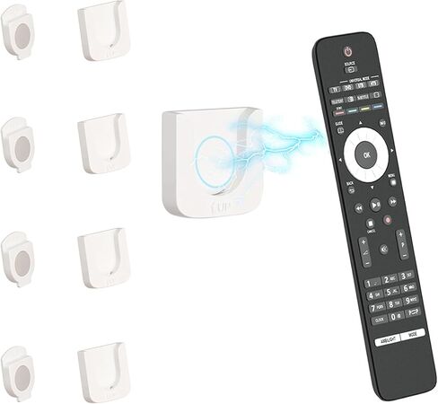 4 قطع من حامل التحكم عن بعد المغناطيسي على الحائط، مع شريط إسفنجي مزدوج الجوانب لأجهزة التحكم عن بعد في التلفزيون وأجهزة التحكم عن بعد في مكيف الهواء in Kuwait