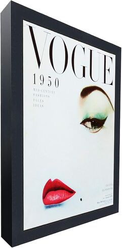 إطار عرض مجلة Vogue مكتمل بالأكريليك والظهر والأجهزة - يناسب أي مجلة بقياس 8 بوصة × 10 7/8 بوصة in Kuwait