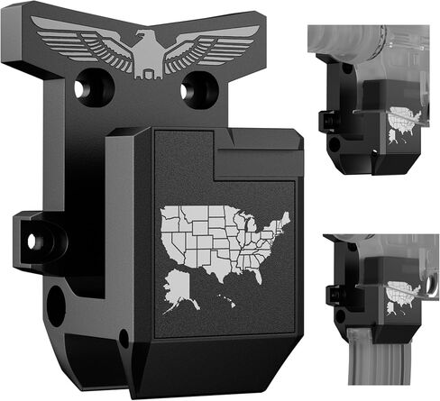 حامل جداري للمسدس، AR15 300 رطل من رف التوتر لبندقية 223/5.56 + حامل جداري لبندقية المجلة مع مادة PA قوية وصلبة للغاية in Saudi Arabia