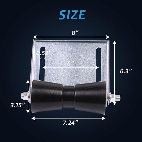 مجموعة دعامة دوارة لمقطورة القارب 8 بوصة in Kuwait