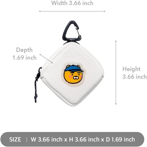 حقيبة كرة الجولف KAKAO FRIENDS GOLF Go Green، حافظة كرة الجولف مع حاملات المحملة in Kuwait