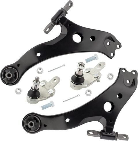 BOXI 4pc Front Suspension Kit Front Lower Control Arm and Lower Ball Joints Fit for Toyota Camry 2007 2008 2009 2010 2011 | for Toyota Avalon 2005-2012 | K620333 K620334 K500044 K500043 in Saudi Arabia