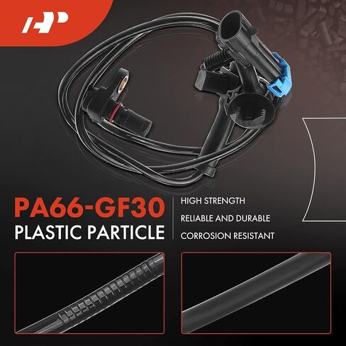 A-Premium Rear Side ABS Wheel Speed Sensor Compatible with Cadillac, Chevy & GMC Models - Tahoe/Yukon//Yukon XL 1500/Escalade/Escalade ESV 2007-2014, Escalade EXT/Avalanche/Suburban 1500 2007-2013 in Saudi Arabia