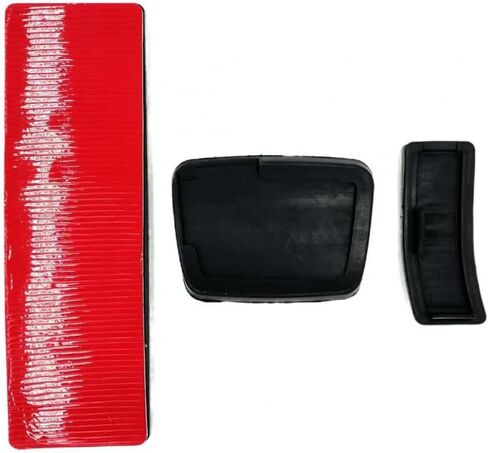 Car Brake Gas Pedal Cover, Non-Slip NO Drill Performance Automotive Foot Pedal Pads Compatible with Audi A3 A4 A5 A6 A7 A8 Q3 Q5 Q7 Q8 SQ5 SQ7 SQ8 TT TTRS (Black,2pcs) in Saudi Arabia