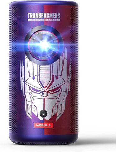 NEBULA Anker Capsule 3 Laser Transformers SE 1080p، ذكي، Wi-Fi، جهاز عرض صغير، جهاز عرض محمول، Dolby Digital، جهاز عرض ليزر، تركيز تلقائي، صورة 120 بوصة، بطارية مدمجة (متجددة) in Kuwait