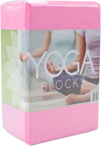 Crown Sporting Goods Large High Density Foam Yoga Block in Saudi Arabia
