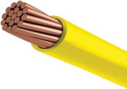 Pure Solid Bare Copper Grounding Wire, 10 AWG Core (#10 Gauge), THHN PVC Jacket, Made in USA, Satellite Antenna Electrical Surge Ground Protection Earth Wire (5 feet, Green) in Saudi Arabia