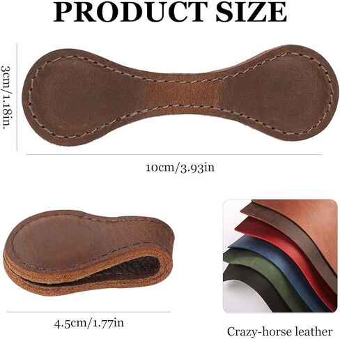 3 قطع من الإشارات المرجعية الجلدية المغناطيسية المخصصة، حامل الإشارات المرجعية الجلدية الرجعية، لمحبي الكتب، والقراء، والسيدات والأطفال، وهدايا التخرج لزملاء الدراسة (3 ألوان) in Kuwait