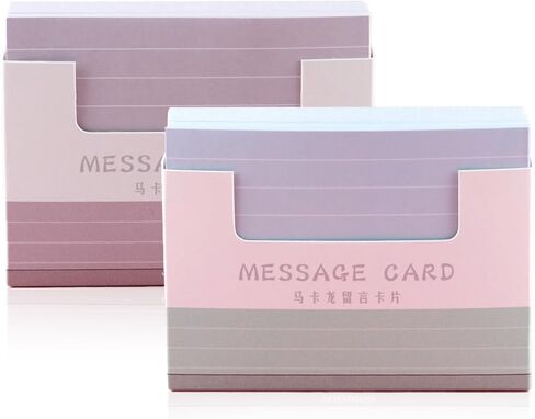 300pcs Index Cards for Studying, Both Horizontal Lines and Grids, Note Cards for Office and School (Blue and Purple) in Saudi Arabia
