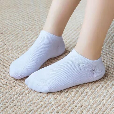 Kids Boys Socks Low Cut Athletic Ankle Socks for Little Big Kids Soft Half Cushion Crew Socks 12 Pair Sports Socks in Saudi Arabia