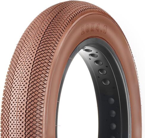 إطار دراجة كهربائية من MOHEGIA مقاس 20/24/26 × 4.0 بوصة إطار سمين للدراجة الكهربائية ثلاثية العجلات، إطار بديل قابل للطي متوافق مع الجبال الحضرية أو الدراجات ذات الثلاث عجلات in Saudi Arabia