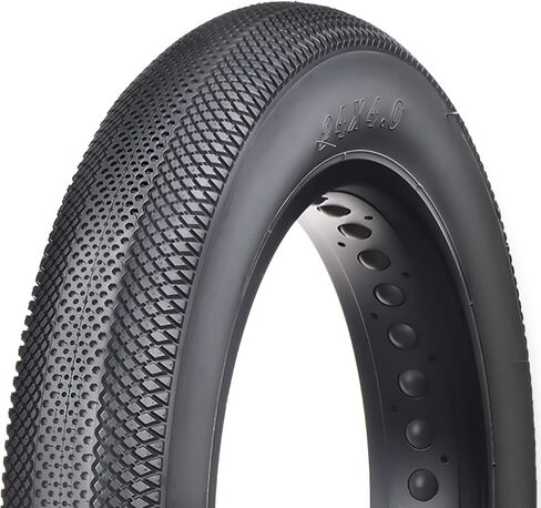 إطار دراجة كهربائية من MOHEGIA مقاس 20/24/26 × 4.0 بوصة إطار سمين للدراجة الكهربائية ثلاثية العجلات، إطار بديل قابل للطي متوافق مع الجبال الحضرية أو الدراجات ذات الثلاث عجلات in Saudi Arabia
