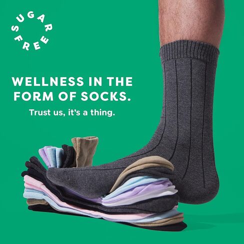 Health & Comfort Mens Diabetic OTC Socks 3 Pairs in Saudi Arabia